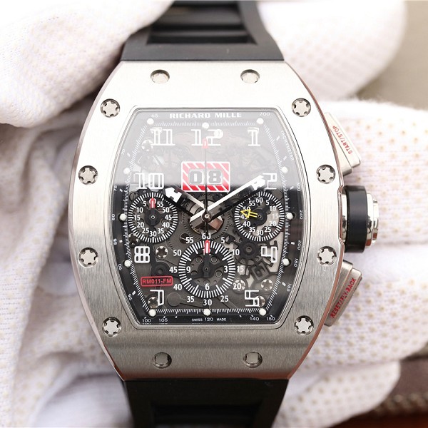 理查德米勒仿表图片及价格 高仿复刻理查德米勒RM011款 男士机械手表