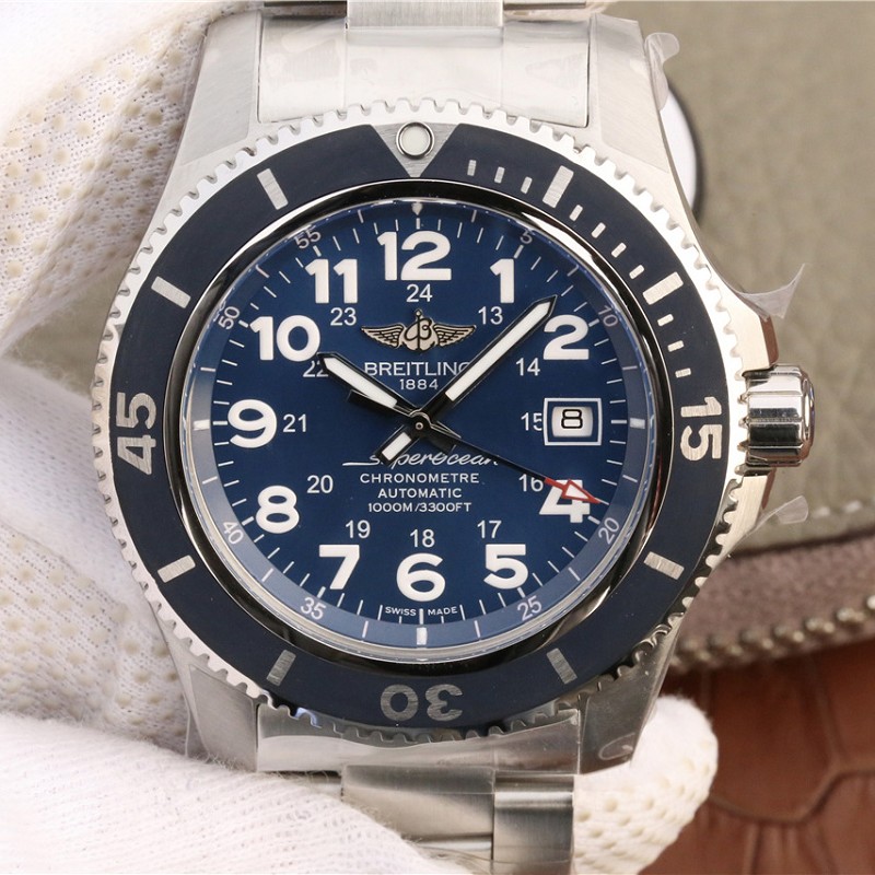 GF精仿百年灵表 GF高仿百年灵超级海洋二代系列A17392D8男士手表 