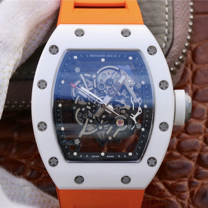 理查德米勒仿得的 【KV厂手表】理查德米勒 RM055 碳纤维