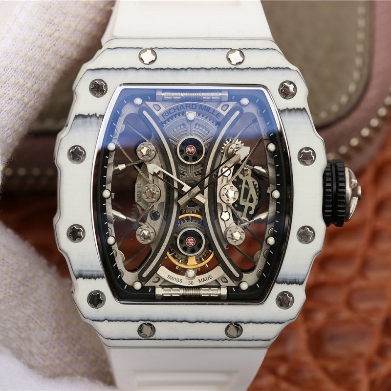 理查德米尔复刻手表多少钱 理查德米勒RM53-01 碳纤维材质 高仿表