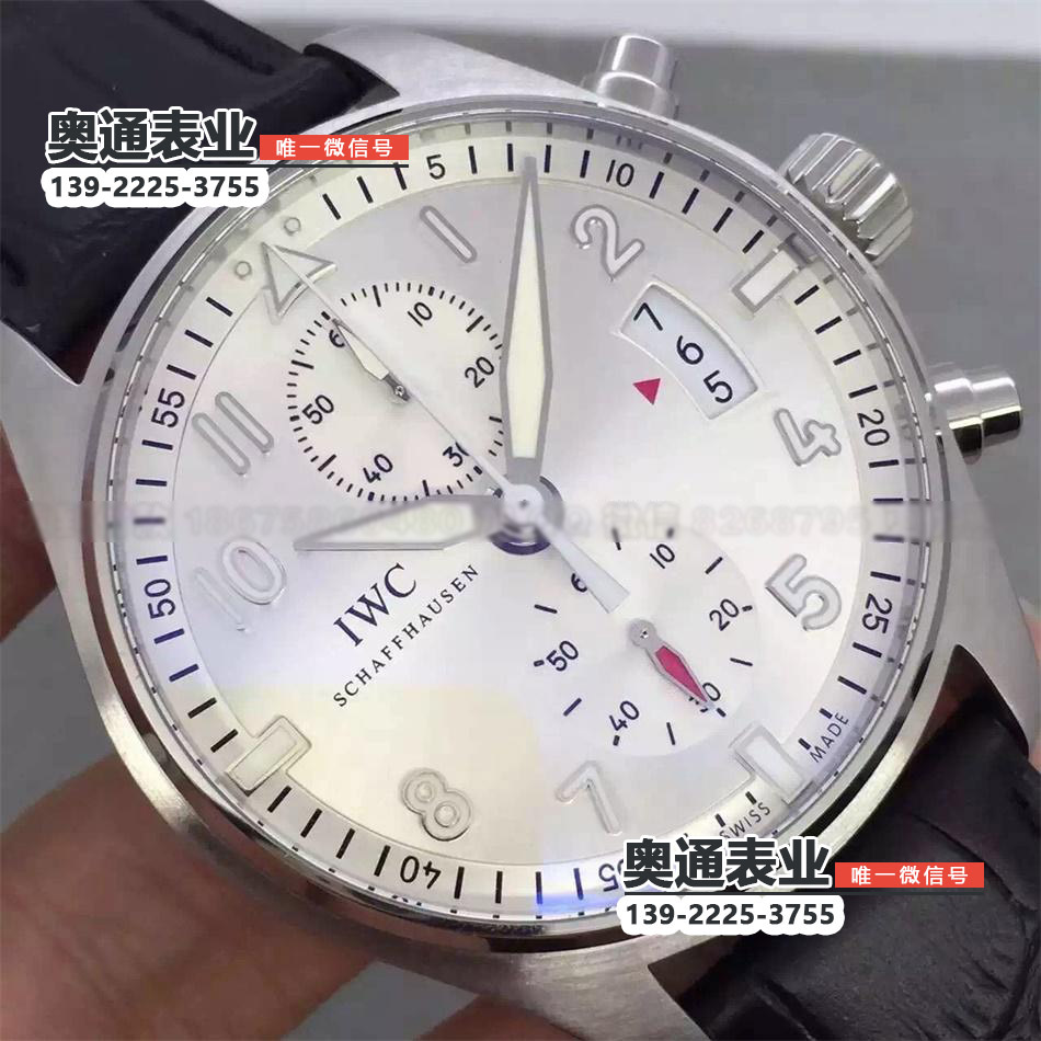 【ZF厂】精仿手表万国飞行员喷火战机机械计时男士手表