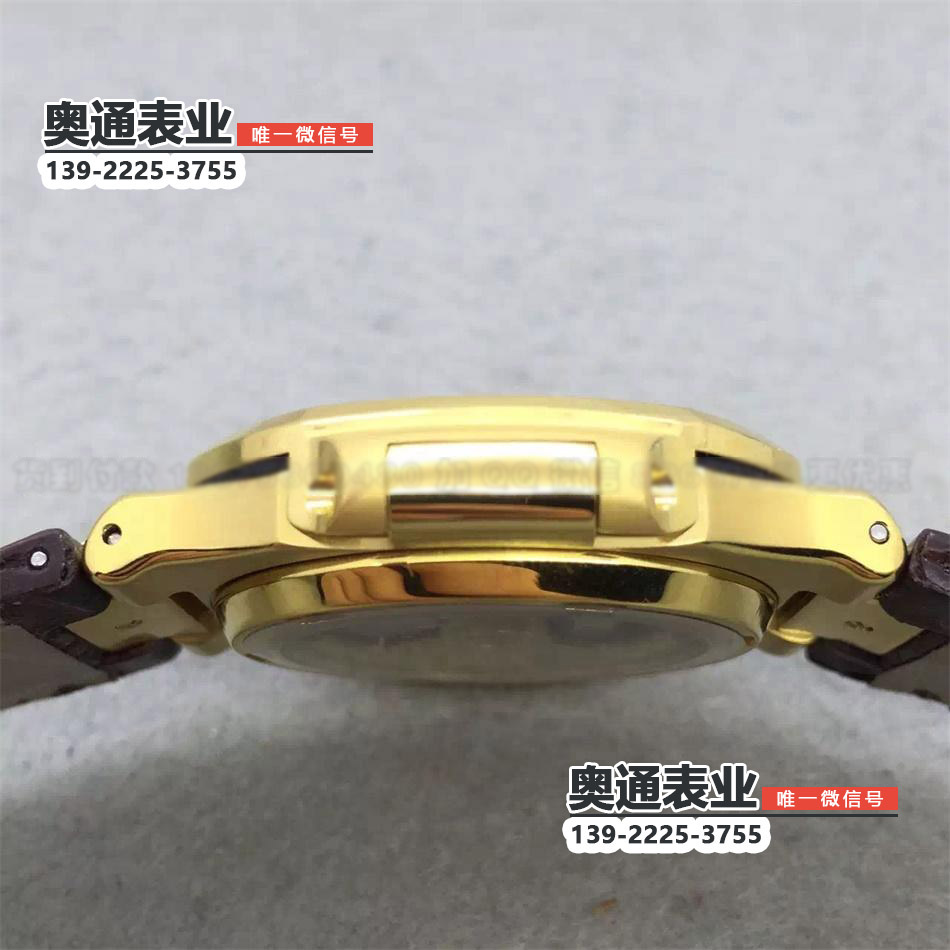 【HBBV6出品】百达翡丽鹦鹉螺方形黄金机械背透皮带男表
