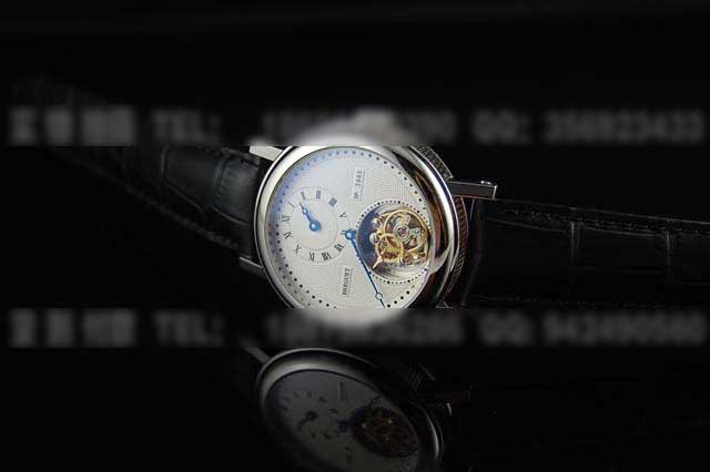 BRG43宝玑高贵全钢瑞士机械陀飞轮背透复古男手表