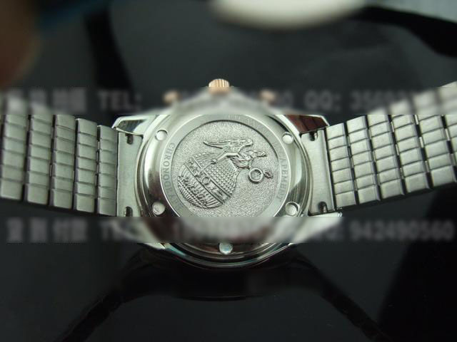 OM133欧米茄（OMEGA）碟飞同轴钢散珠链瑞士专业计时腕表 