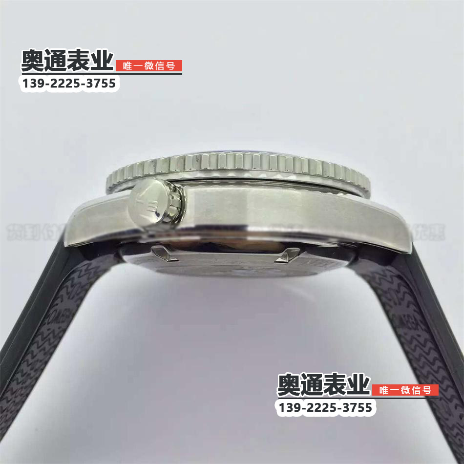 【3A出品】欧米茄海马系列钻圈自动机械计码橡胶带腕表