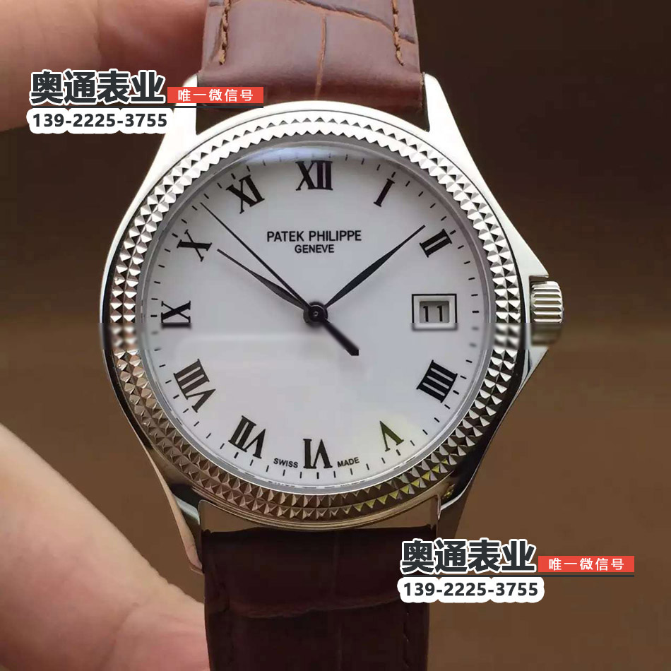 【BP厂】百达霏丽古典系列机械日历皮带腕表