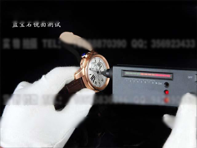 KDY174卡地亚(CARTIER)Calibre系列独立小秒大日历机械腕表