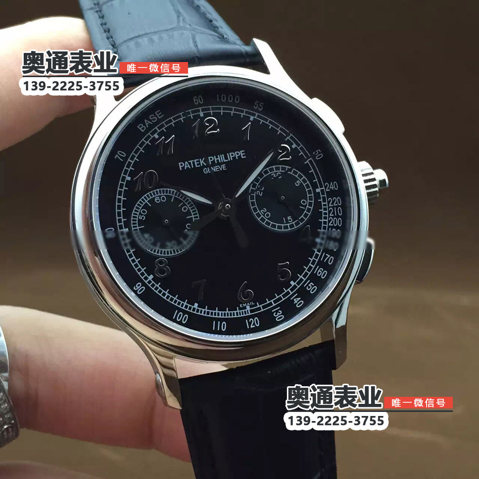 【HBB V6】百达翡丽复杂功能计时5170系列自动机械背透皮带腕表