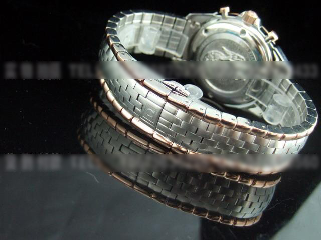 OM133欧米茄（OMEGA）碟飞同轴钢散珠链瑞士专业计时腕表 