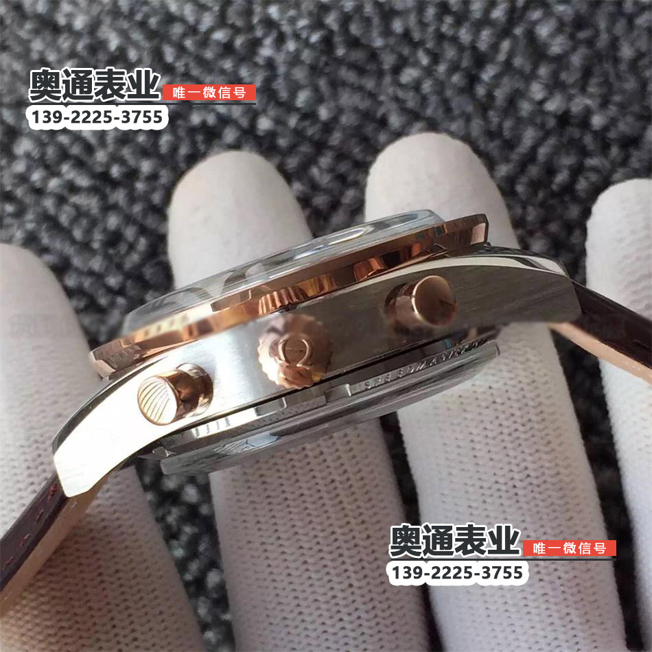 【JH厂】欧米茄超霸系列全钢间金皮带机械背透计码腕表