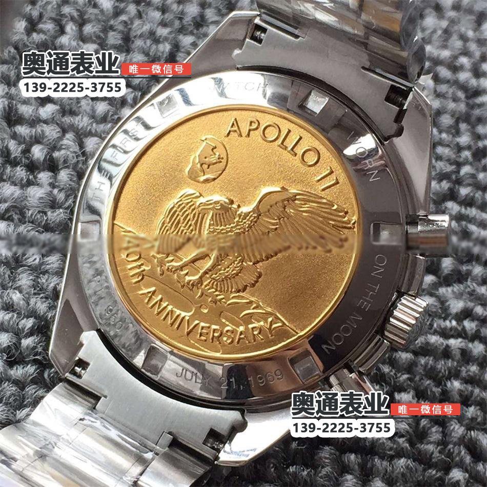 【JH厂】高仿复刻欧米茄超霸登月系列精钢手动机械男士腕表 