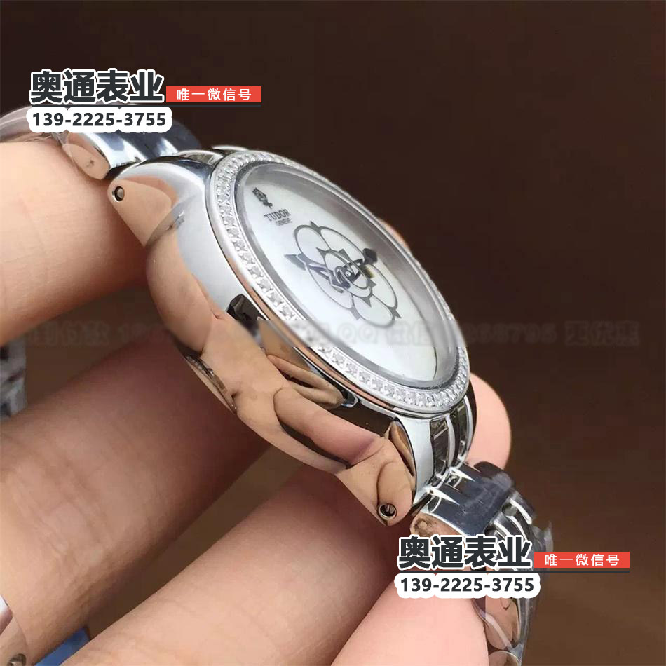 【3A出品】帝陀TUDOR玫瑰系列全钢钻圈机械女士腕表
