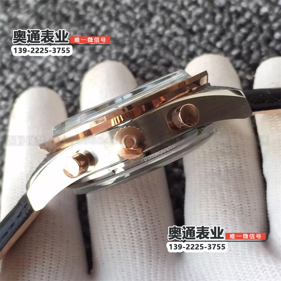 【JH厂】欧米茄超霸系列全钢间金皮带机械背透计码腕表