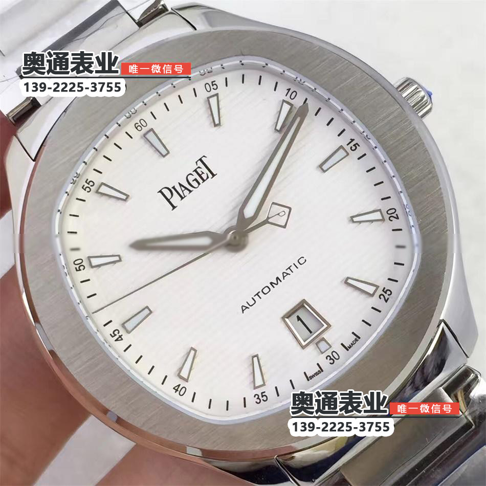 【3A厂】瑞士超A一比一高仿手表伯爵POLO S系列全钢三针日历自动机械男表