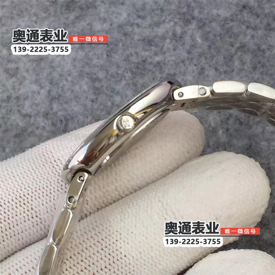 【台湾厂】瑞士手表超A一比一高仿手表浪琴优雅系列椭圆形L2.304.0.83.6石英表皮带女表