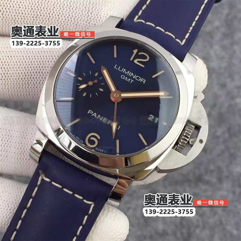 【KW厂】瑞士一比一精仿手表沛纳海蓝盘PAM00688精钢小秒夜光手动机械男表复刻手表