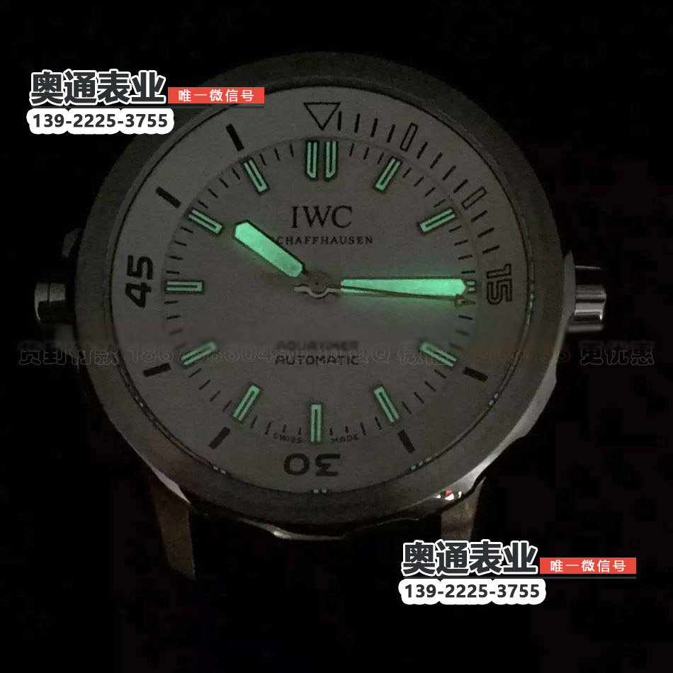 【HBBV6厂】IWC万国海洋时计系列三针日历机械背透男表