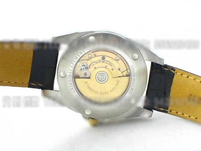 OM111欧米茄碟飞同轴瑞士ETA2824金色Ω纹纪念版腕表