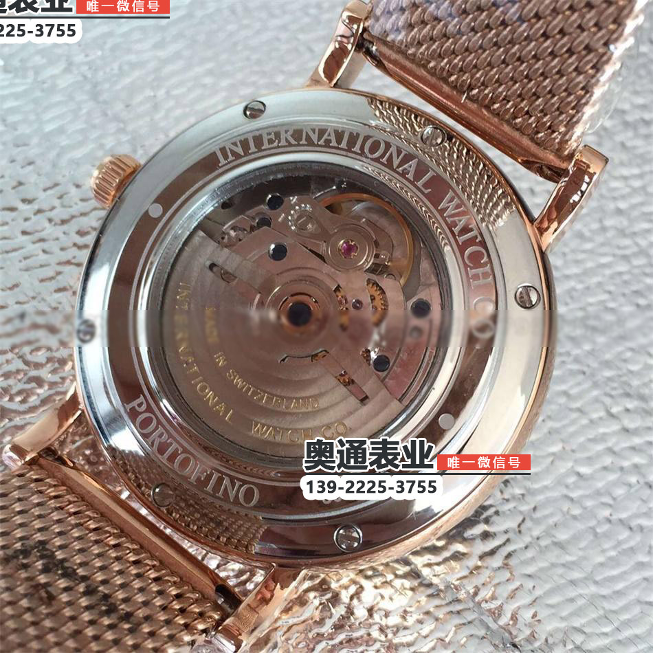 【3A新品】万国波涛诺系列星辰小秒机械钢带款男精仿手表