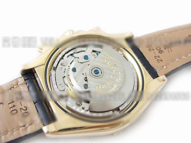 BN30百年灵间金多功能瑞士7750机械计时腕表