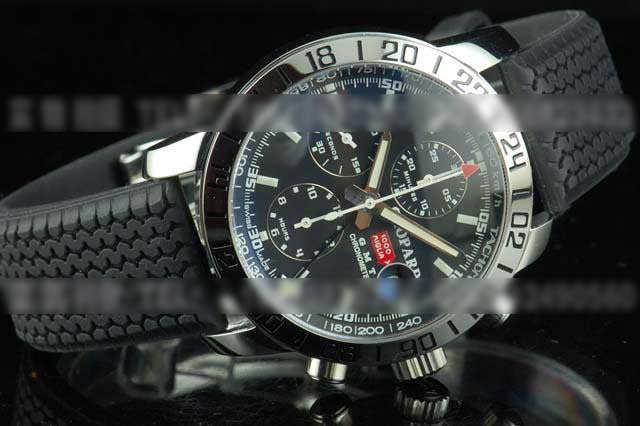 XB16肖邦运动型GMT瑞士7750机械背透经典腕表